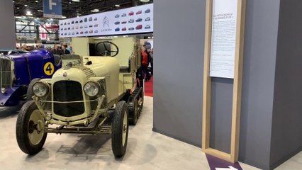 Rétromobile 2019 : autochenille Citroën B2 Scarabée d'Or
