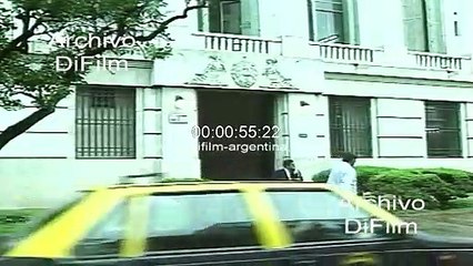Mario Malevo Ferreyra escapes from the courts in Tucuman 1993