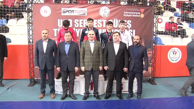 U23 Türkiye Serbest Güreş Şampiyonası sona erdi