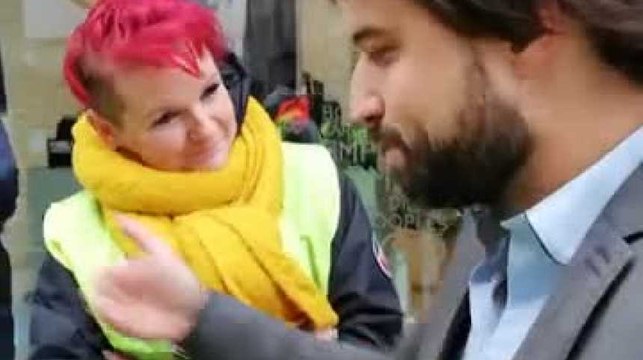 Mons : les Gilets jaunes ont rencontré Georges-Louis Bouchez