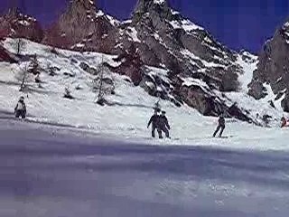 sur les pistes