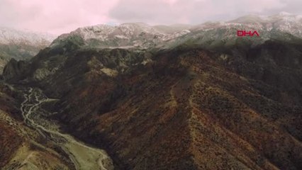 Erzurum Yaban Keçilerini Drone ile Görüntülediler