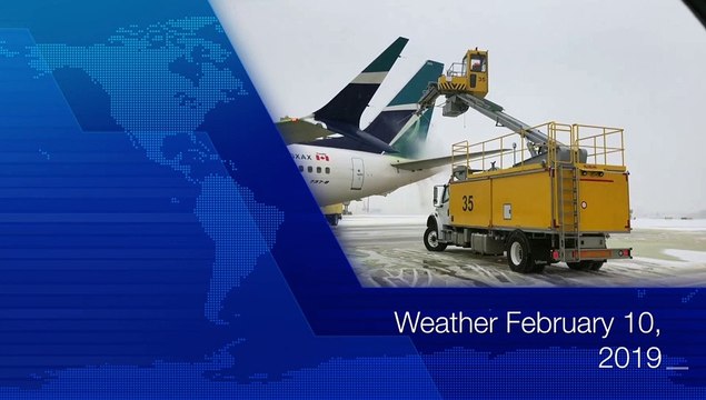 Weather February 10, 2019 Winter Weather Alerts to the south of Thunder Bay