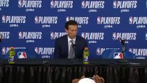 Quin Snyder Postgame conference   Jazz vs Thunder Game 2   April 18, 2018   NBA Playoffs