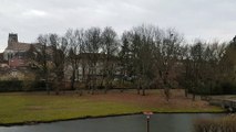 Tempête Isaias : ça souffle au parc des Baudières à Bourg-en-Bresse