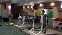 Milli halterciler Avrupa Şampiyonası'na hazırlanıyor - ÇORUM