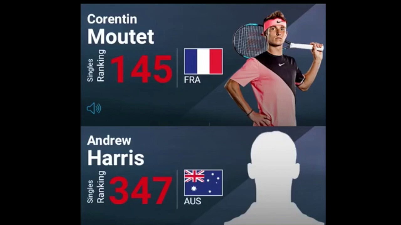 Tennis - La victoire de Corentin Moutet en finale du tournoi de Chennai en Inde