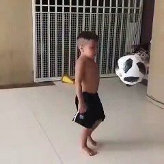 little boy got talent (cristiano ronaldo)