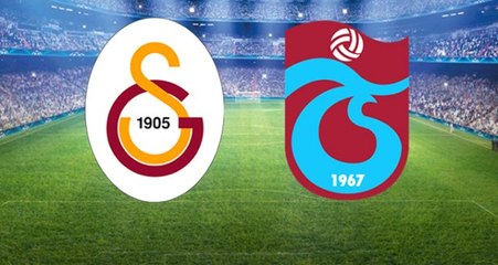 Galatasaray, Trabzonspor ile Karşı Karşıya Gelecek! İlk 11'ler Belli Oldu