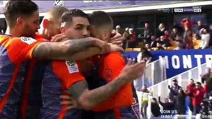 Gaetan Laborde Goal HD - Montpellier 1 - 1 AS Monaco - 10.02.2019 (Full Replay)