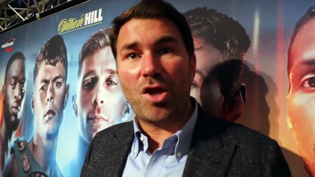 EDDIE HEARN RAW! ON JOSHUA-MILLER, WHYTE v POVETKIN/BREAZEALE, WILDER-FURY, LOSING PURSE BID