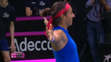 Fed Cup - Garcia surclasse Mertens et envoie la France en demies