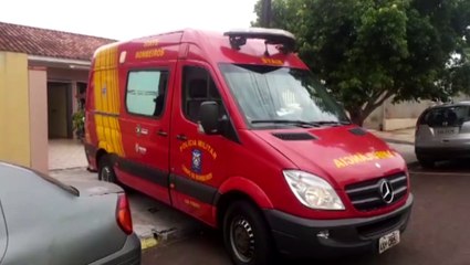 Siate atende idosa que feriu rosto ao sofrer queda