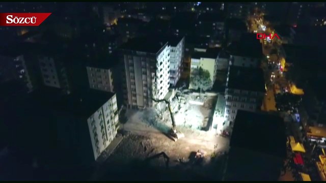 İstanbul Kartal’daki çöken binanın komşuları da yıkılıyor