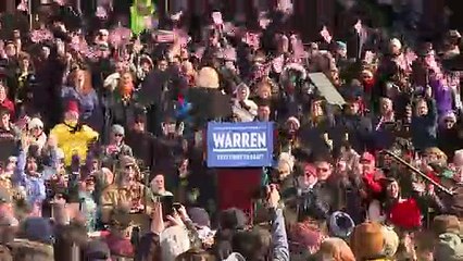 Linke US-Demokratin Warren will ins Weiße Haus