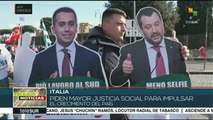Sindicatos de Italia demandan mejores políticas económicas y sociales