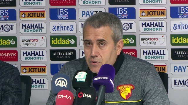 Göztepe-Aytemiz Alanyaspor maçınun ardından - Kemal Özdeş - İZMİR