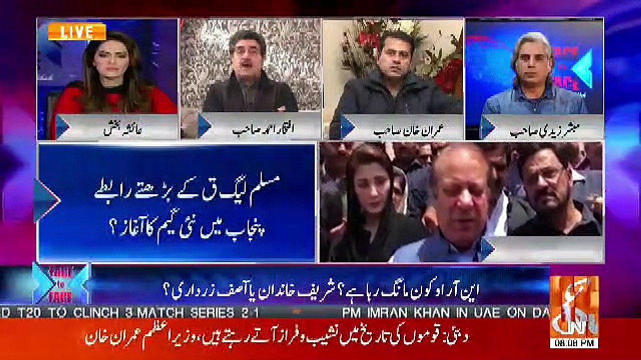 Face to Face with Ayesha Bakhsh – 10th February 2019