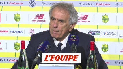 Halilhodzic «Un cauchemar total» - Foot - L1 - Nantes