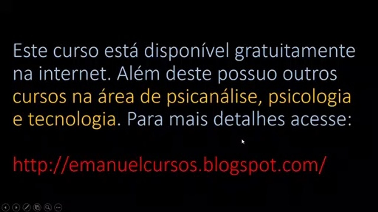 Curso de Psicologia Analítica -Aula 33 -Tipos Psicológicos - parte 1