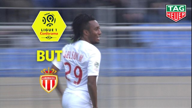 But Gelson MARTINS (15ème) / Montpellier Hérault SC - AS Monaco - (2-2) - (MHSC-ASM) / 2018-19