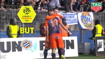 But Andy DELORT (66ème) / Montpellier Hérault SC - AS Monaco - (2-2) - (MHSC-ASM) / 2018-19