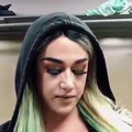 Adore Delano trying Bianca Del Rio's remover wipes
