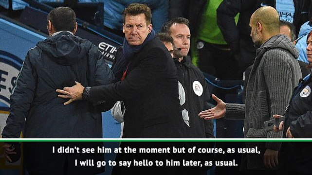 Sarri and Guardiola explain handshake snub