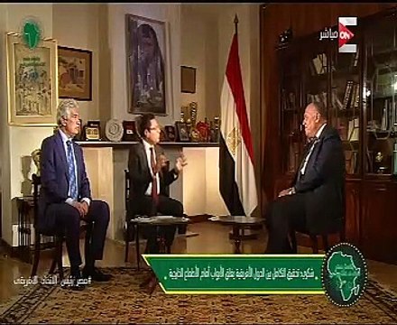 وزير الخارجية: دور تركيا فى ليبيا مقلق.. ولا نريده أن يمتد