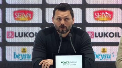 Erol Bulut: “1 puan aldığımızdan dolayı mutluyuz”