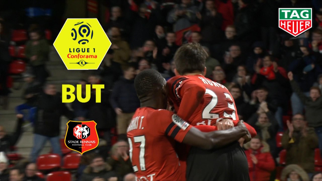 But Adrien HUNOU (90ème +1) / Stade Rennais FC - AS Saint-Etienne - (3-0) - (SRFC-ASSE) / 2018-19
