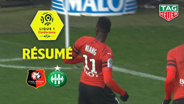 Stade Rennais FC - AS Saint-Etienne (3-0) - Résumé - (SRFC-ASSE) / 2018-19
