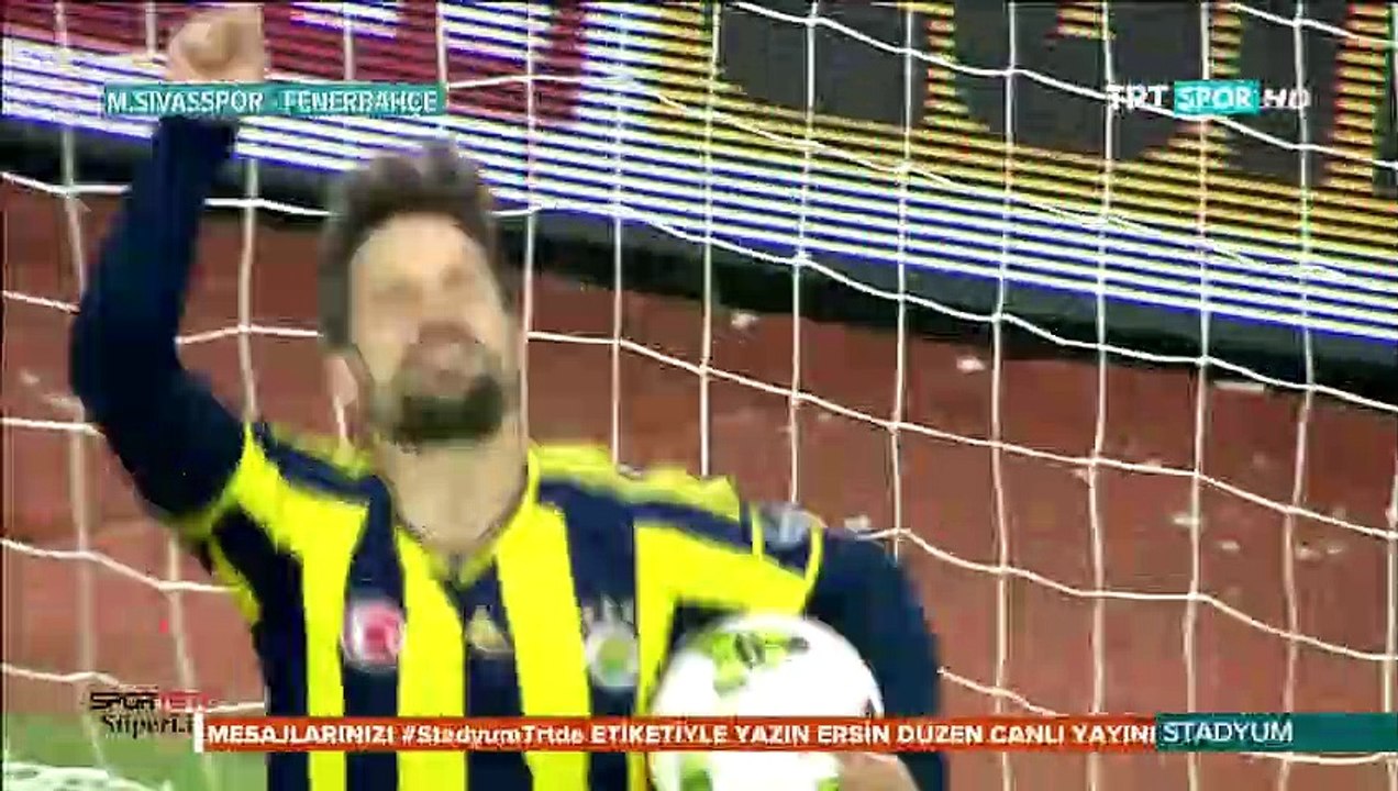 Sivasspor 2 - 3 Fenerbahçe 2014-2015