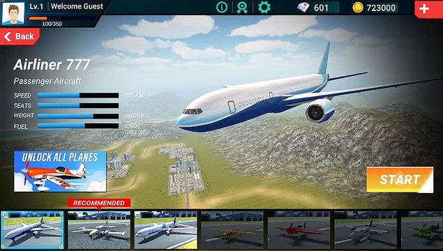 Flight Simulator 2019 - Free Flying Airplane Simulation Island Rescue Android Gameplay FHD #2
