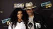 Eric Benet and Manuela Testolini 2019 Primary Wave Grammy Party Red Carpet