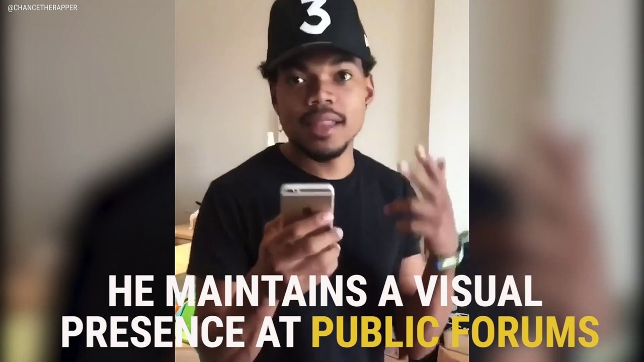 Celebrating Chance The Rapper On The Shoulders Of Giants