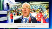 Histórico Ecuador campeón Sudamericano Sub20