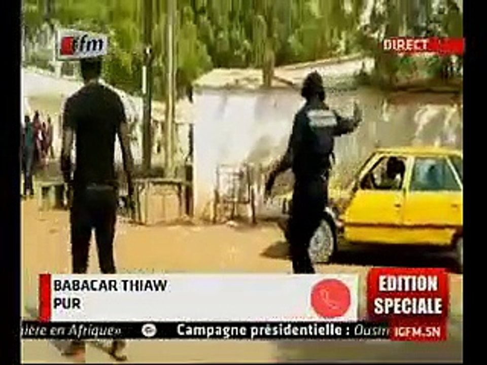Présidentielle 2019 _ La réaction du Pur après l’incident meurtrier à Tamba , C'est un complot !