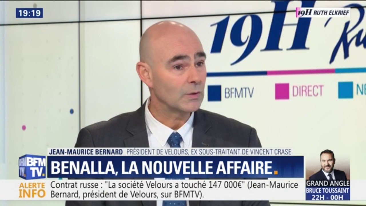 À propos du contrat russe, le président de Velours affirme que Vincent Crase lui a donné rendez-vous au siège de La République en Marche