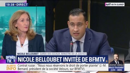 Nicole Belloubet, ministre de la Justice: "Si M. Benalla avait menti, il y a des sanctions qui sont prévues"