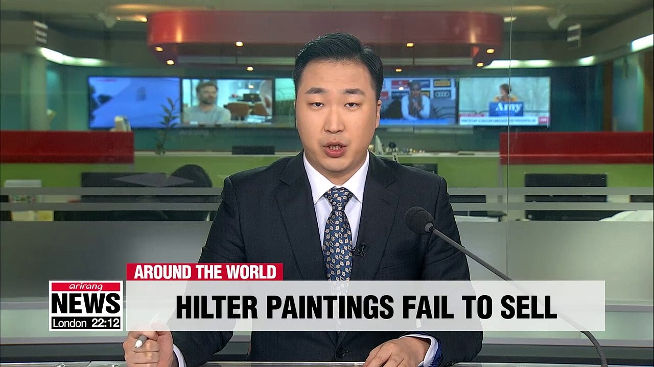 Five paintings allegedly by Adolf Hitler fail to sell at Nuremberg auction