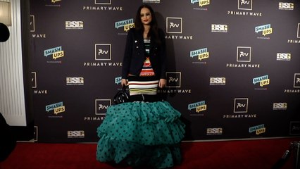 Nicole Bus 2019 Primary Wave Grammy Party Red Carpet