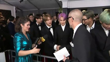 BTS Interview 3 Grammy awards 2019