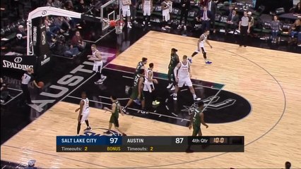 Drew Eubanks Posts 21 points & 10 rebounds vs. Salt Lake City Stars
