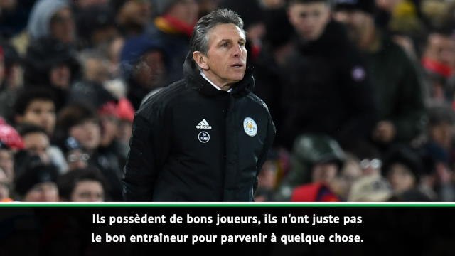 Leicester - Schmeichel allume Puel : Pas le bon entraîneur pour parvenir à quelque chose