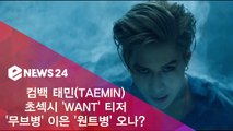 태민(TAEMIN), 섹시 'WANT' 티저 '무브병' 이어 '원트병' 오나?