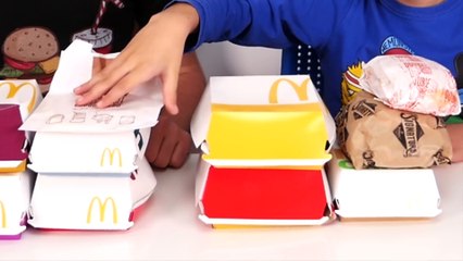 BLIND HAMBURGER CHALLENGE - Deviner les burgers à l'aveugle !