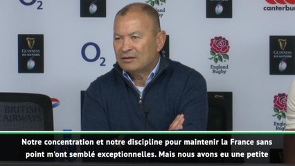 Angleterre - Jones : "L'impression d'avoir laissé 15 à 20 points"