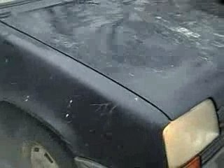 Burn voiture super 5 five