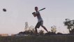 Baseball Player Hits Amazing Shots During Batting Practice